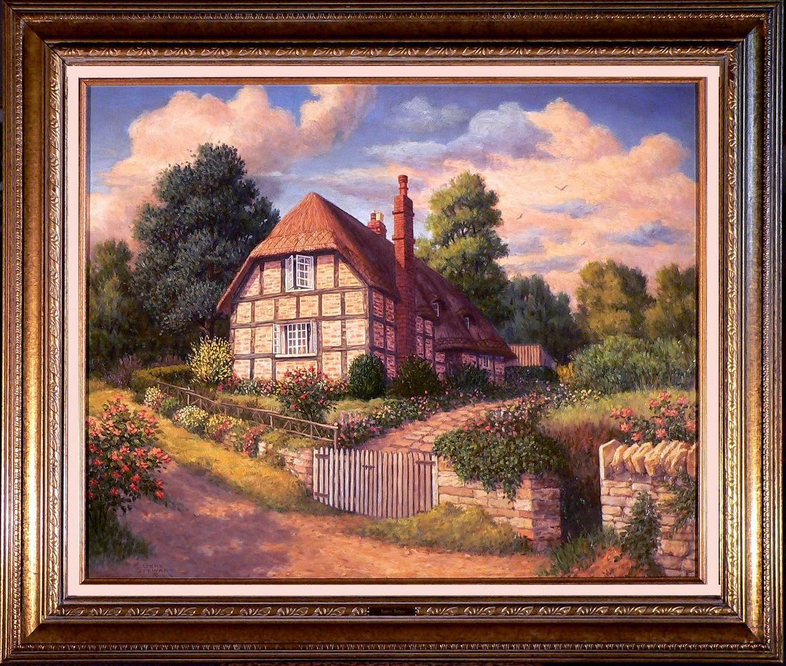 'English Antique", oil painting